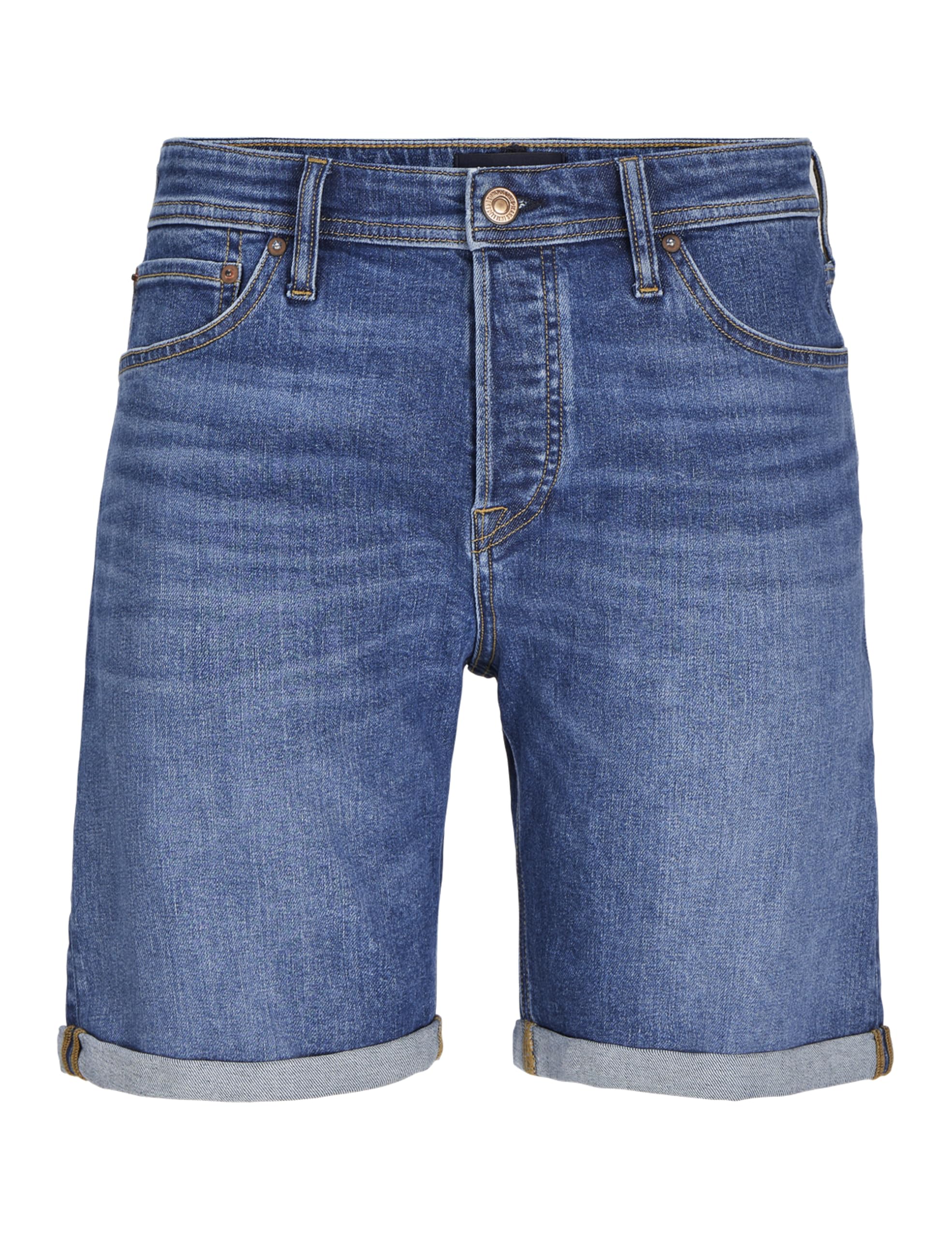 JACK & JONES Male Jeans-Shorts Regular Fit Jeans-Shorts M Blue Denim 2 Angebot bei HelloDeals