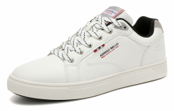 ARRIGO BELLO Sneaker Herren Schuhe Business Freizeitschuhe Leichte Trainers für Walking, Laufen, Sport Größe 41-46 41 EU N1 Weiße Angebot bei HelloDeals