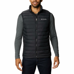 Columbia Herren Powder Lite™ II Vest Daunenjacke ohne Ärmel (1er Pack) M Schwarz Angebot bei HelloDeals