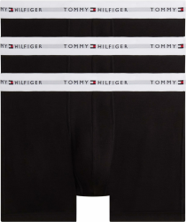 Tommy Hilfiger Herren 3er Pack Boxershorts Briefs mit Logobund M Schwarz Angebot bei HelloDeals