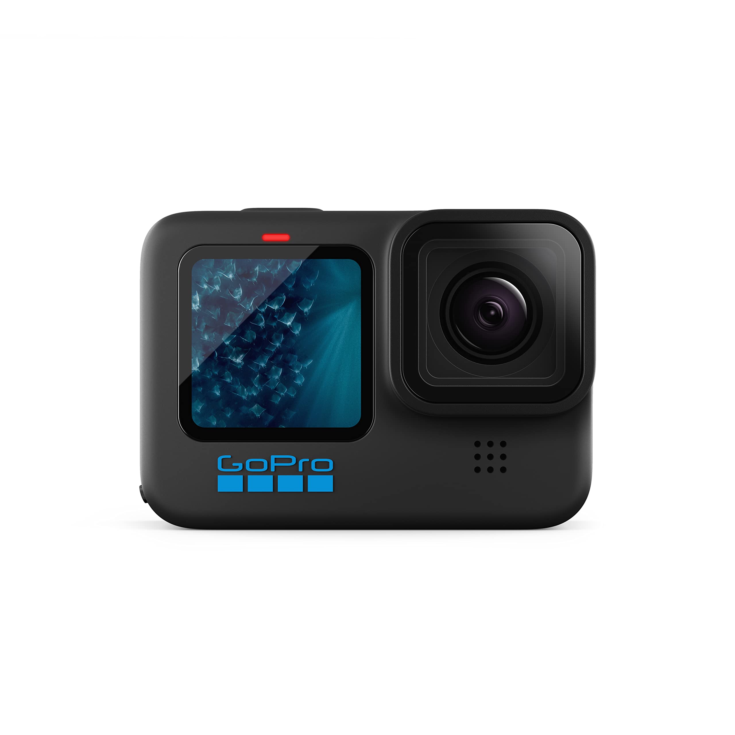 GoPro HERO11 Black - Wasserdichte Action-Kamera mit 5,3K60 Ultra HD-Video, 27 MP Fotos, 1/1,9-Zoll-Bildsensor, Live-Streaming, Webcam, Stabilisierung (Generalüberholt) H11 Black Single Angebot bei HelloDeals