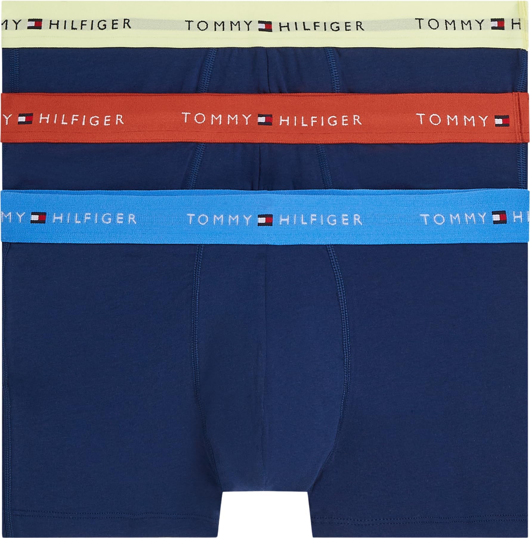 Tommy Hilfiger Herren Trunk S Multi (Blue Spl/Trra Rd/Fded Fluro) Angebot bei HelloDeals