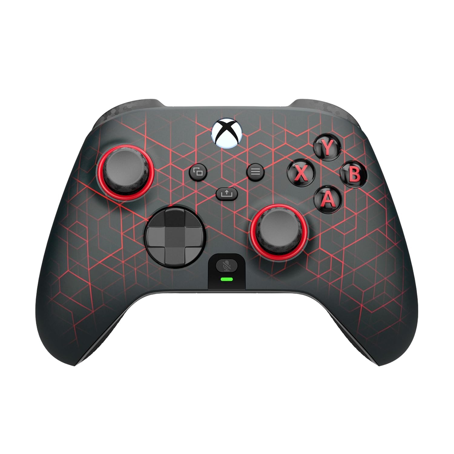 Scuf INSTINCT PRO Custom Kabelloser Performance Xbox–Controller – Konfigurierbaren Paddles – Instant-Triggern – Xbox Series X/S, Xbox One, PC und Handy – Fracture 2023 Schwarz und Rot Angebot bei HelloDeals