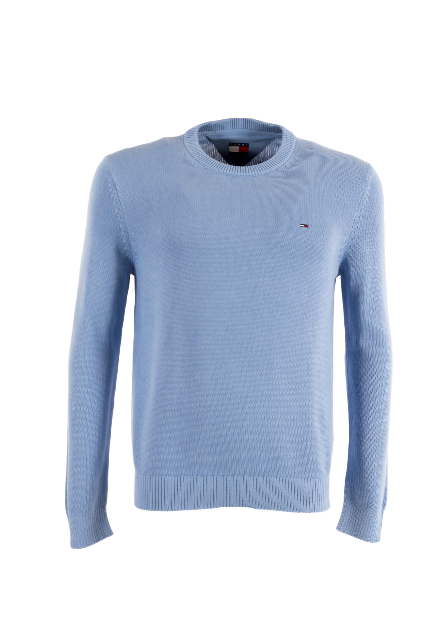 Tommy Jeans Herren Pullover Sweater Slim Fit L Blue (Nordic Iris) Angebot bei HelloDeals
