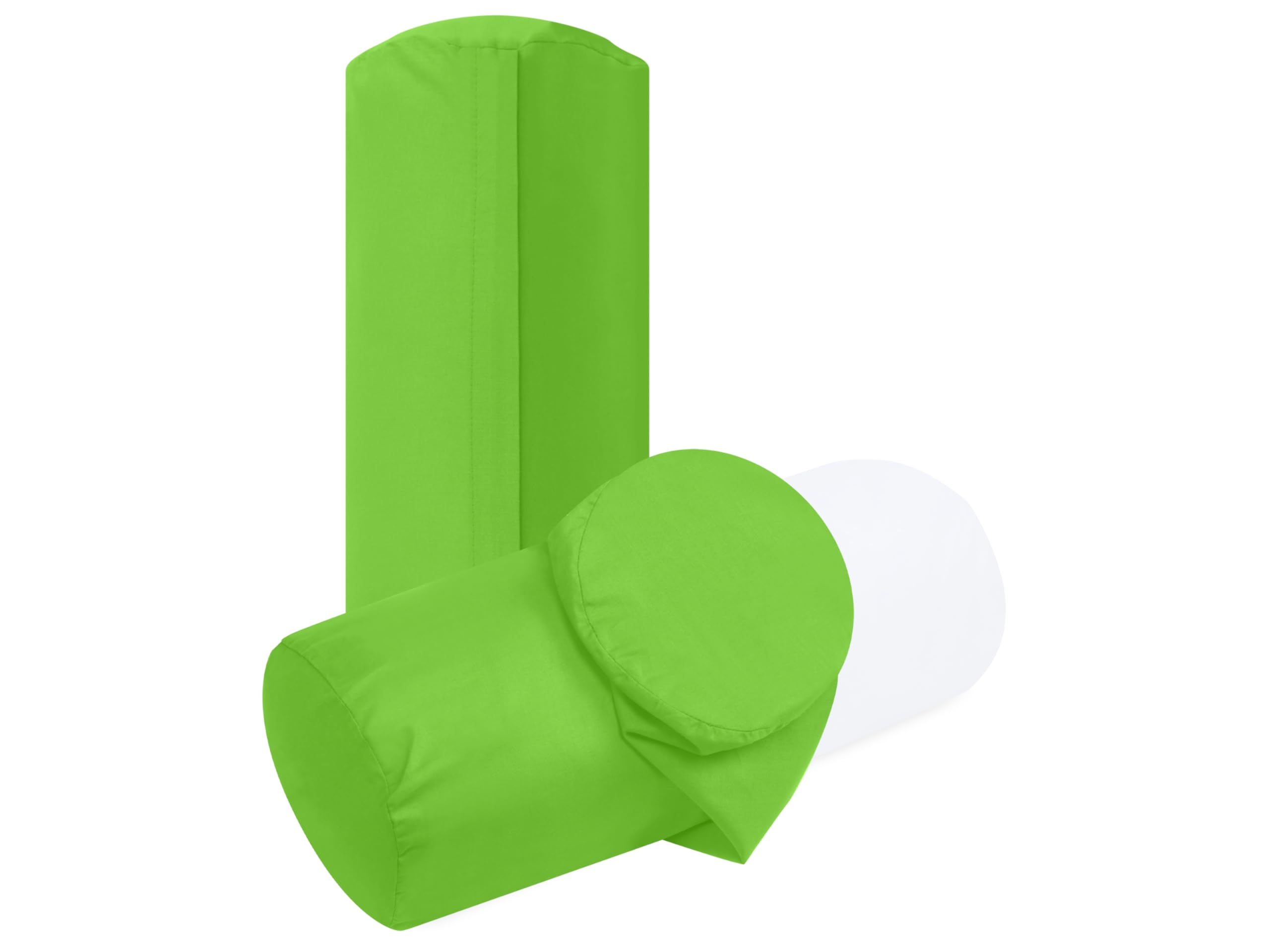 unifarbene Kissenbezüge im Doppelpack und dezentem Design 1154.1498, ca. 40 x 15 cm, Apfel 40 x 15 cm Apfel Angebot bei HelloDeals