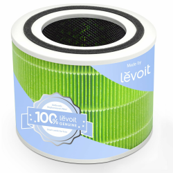 LEVOIT Ersatzfilter gegen Schimmel und Bakterien für Core 300 und Core 300S, HEPA Filter, hocheffizienter Aktivkohlefilter und Vorfilter, für Schlafzimmer, Grün Grün Schimmel-Filter Angebot bei HelloDeals
