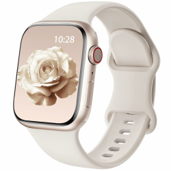 Patented Ersatzarmband Kompatibel mit Sport Apple Watch Armband 40mm 41mm 42mm 38mm, Ersatz armband Silikon Kompatibel mit iWatch SE Series 11 10 9 8 7 6 5 4 3 2 1 Ultra Herren Damen, Polarstern A-Polarstern1 38mm/40mm/41mm/42mm(Series 11 10) Angebot bei HelloDeals