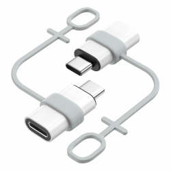 MoKo Lightning auf USB C Adapter 2 Stück, Adapter Lightning auf USB C mit Datenübertragung für iPhone Air 17 16 15 Pro Max Plus, iPad Pro/Air, Galaxy, mit Anti-Lost Loop, Nicht für Audio/OTG, Weiß 2 Stück Weiß Angebot bei HelloDeals