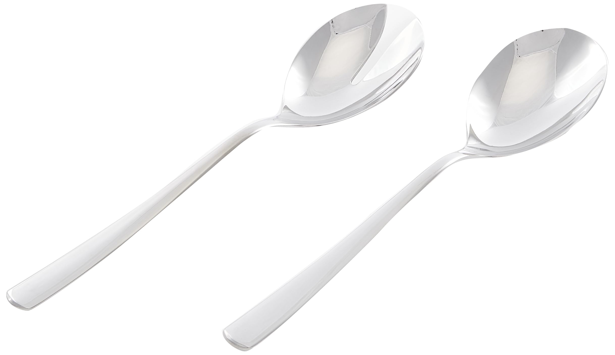 WMF Boston Salatbesteck Edelstahl 23,7 cm, klein, Salatgabel, Servierlöffel, Cromargan Edelstahl poliert, glänzend, spülmaschinenfest Angebot bei HelloDeals