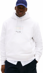 Tommy Hilfiger Herren Hoodie Ithaca mit Kapuze 4XL Große Größen White (White) Angebot bei HelloDeals