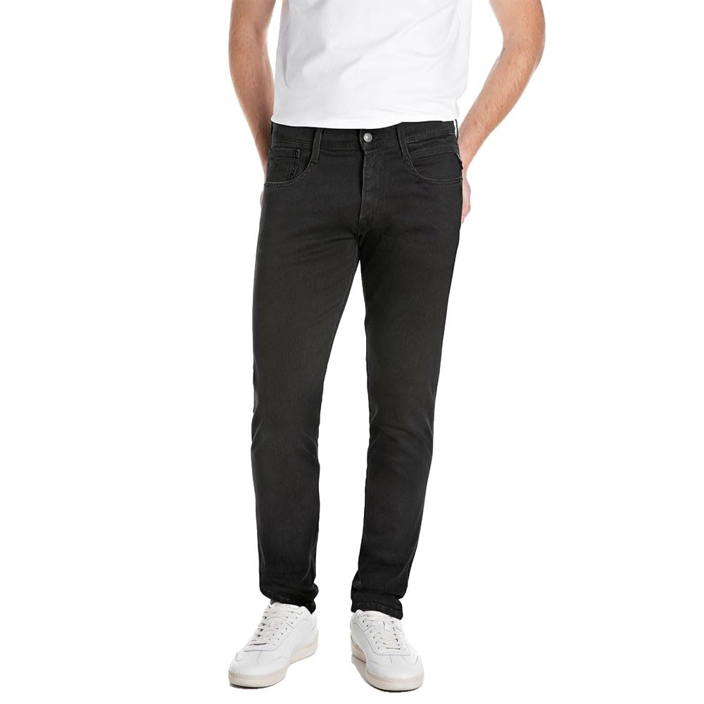 Replay Herren Jeans M914y 27W / 32L 098 Black Angebot bei HelloDeals