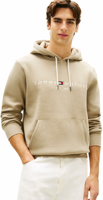 Tommy Hilfiger Herren Hoodie Tommy Logo mit Kapuze XXL Green (Keystone) Angebot bei HelloDeals