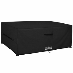 Dokon Gartenmöbel Abdeckung Wasserdicht Winddicht UV Beständiges Gartentisch Abdeckplane mit Belüftungsöffnungen Robustes Oxford-Gewebe Schutzhülle für Loungemöbel Sitzgruppe (250x210x90cm) Schwarz Schwarz 250x210x90cm Angebot bei HelloDeals