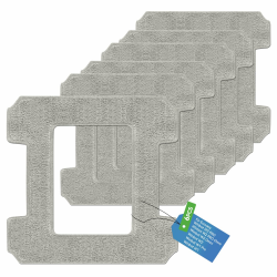 6 Stück Reinigungspad für ECOVACS Winbot W2 PRO / W2 PRO Omni / W2 Omni / W2 / W1 Pro / W1 Fensterputzroboter Zubehör, Waschbare Mikrofaser Wischtücher für gründliche Fensterreinigung 6 Stück W2 Pro Omni Reinigungspad Angebot bei HelloDeals