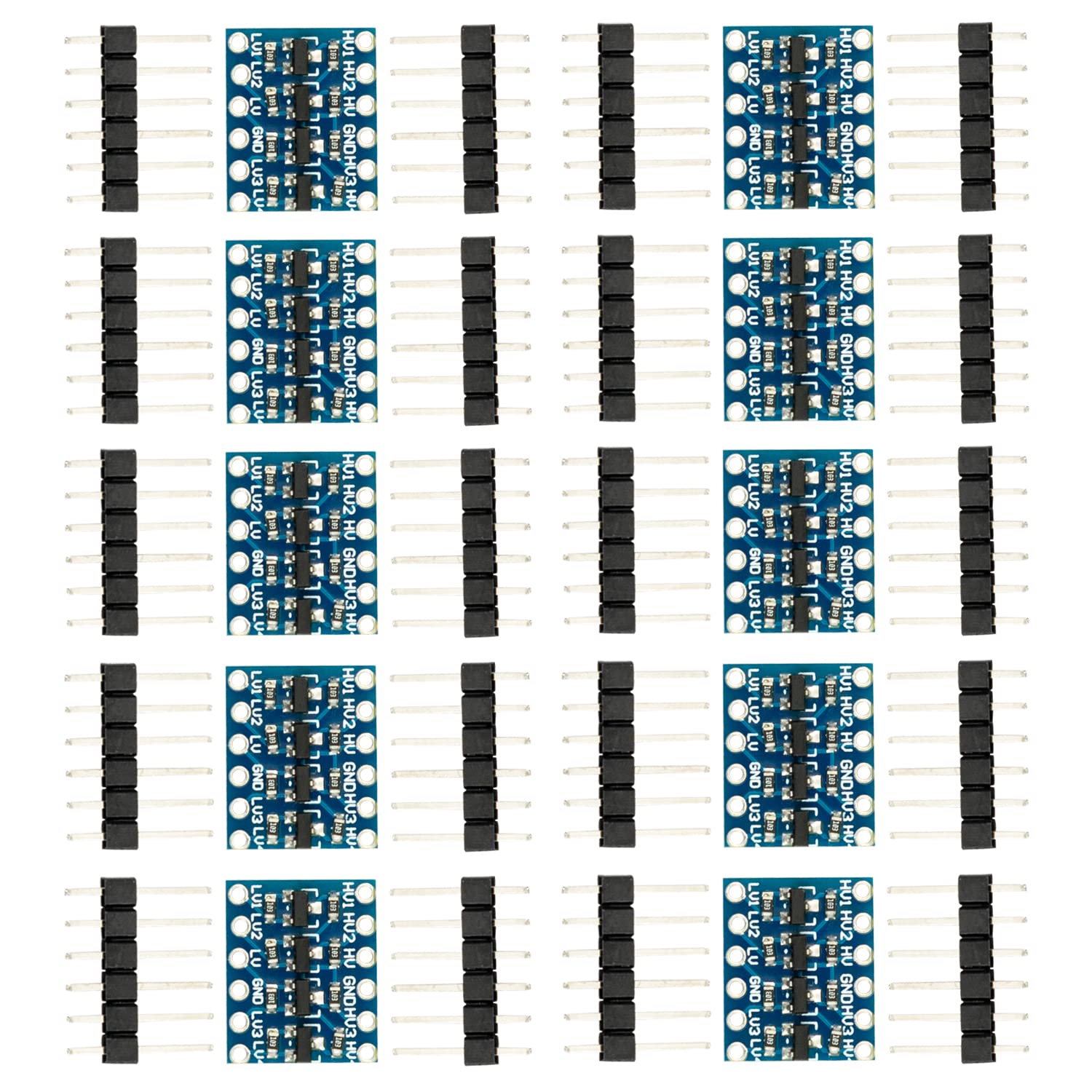 AZDelivery 10 x IOT 4 Kanal IIC I2C Premium Quality Pegelwandler | Bi-direktionales Modul 5V zu 3.3V | Kompatibel mit Arduino und Raspberry Pi Angebot bei HelloDeals