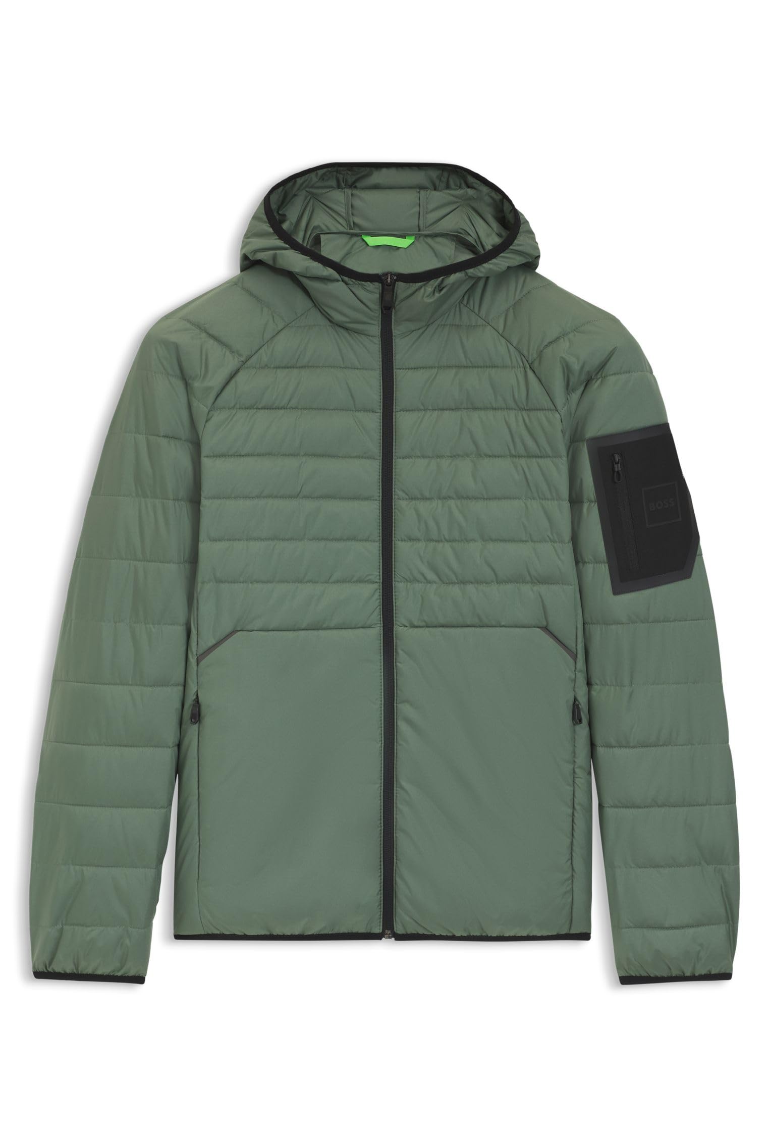 BOSS Herren Ow_urbanex Jt Hd Outerwear_Jacket XL Open Green Angebot bei HelloDeals