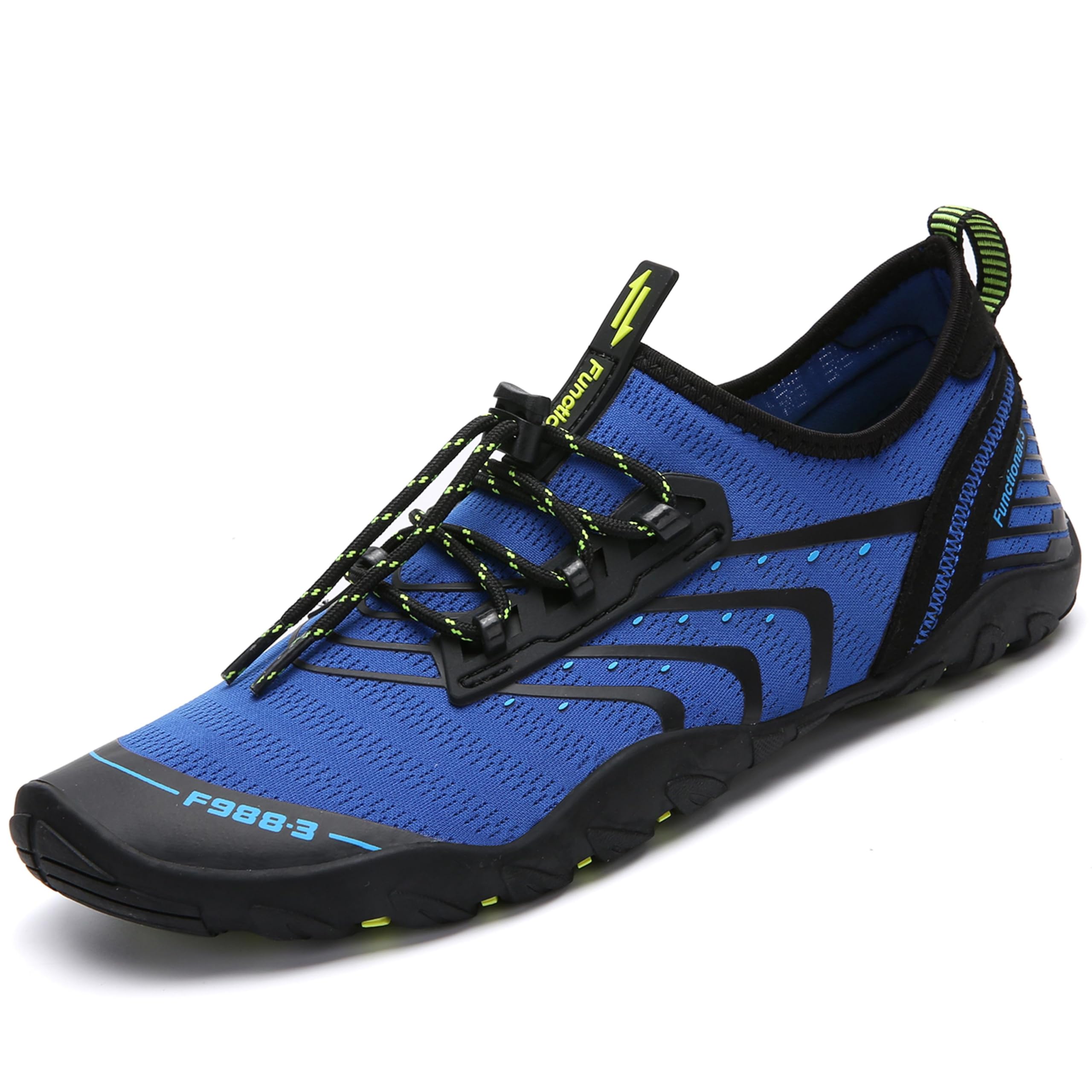 SAGUARO Badeschuhe Strandschuhe Aquaschuhe Wasserschuhe Surfschuhe Schwimmschuhe für Damen Herren Kinder, GR.35-48 Strand Blau 37 EU Angebot bei HelloDeals