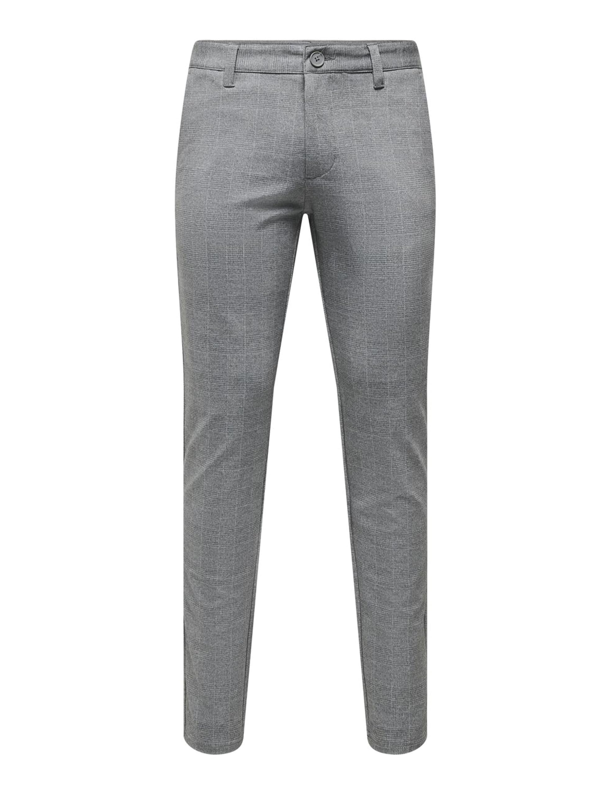 Only & Sons Herren Onsmark Check Pants Hy 9887 Noos Hose 29W / 30L Limestone Angebot bei HelloDeals