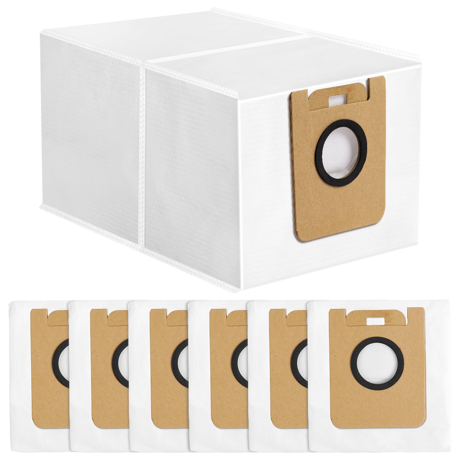 Vicloon 6 Stück Staubbeutel für Dreame D10 Plus/D10s Plus, Ersatzbeutel Staubsaugerbeutel Ersatzteile, Hohe Kapazität Staubsaugerbeutel Ersatzteile 2.5L Staubbeutel für Dreame D10 Plus/D10s Plus-6pcs Angebot bei HelloDeals