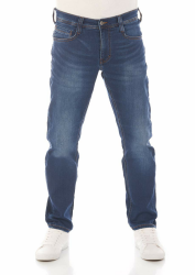 MUSTANG Herren Jeans Hose Oregon Tapered 42W / 34L Denim Blue (682) Angebot bei HelloDeals