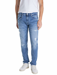Replay Herren Jeans Anbass Bio 40W / 36L 009 Medium Blue Angebot bei HelloDeals