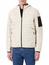 BOSS Herren Ow_urbanex Jt Hd Outerwear_Jacket XL Open White Angebot bei HelloDeals