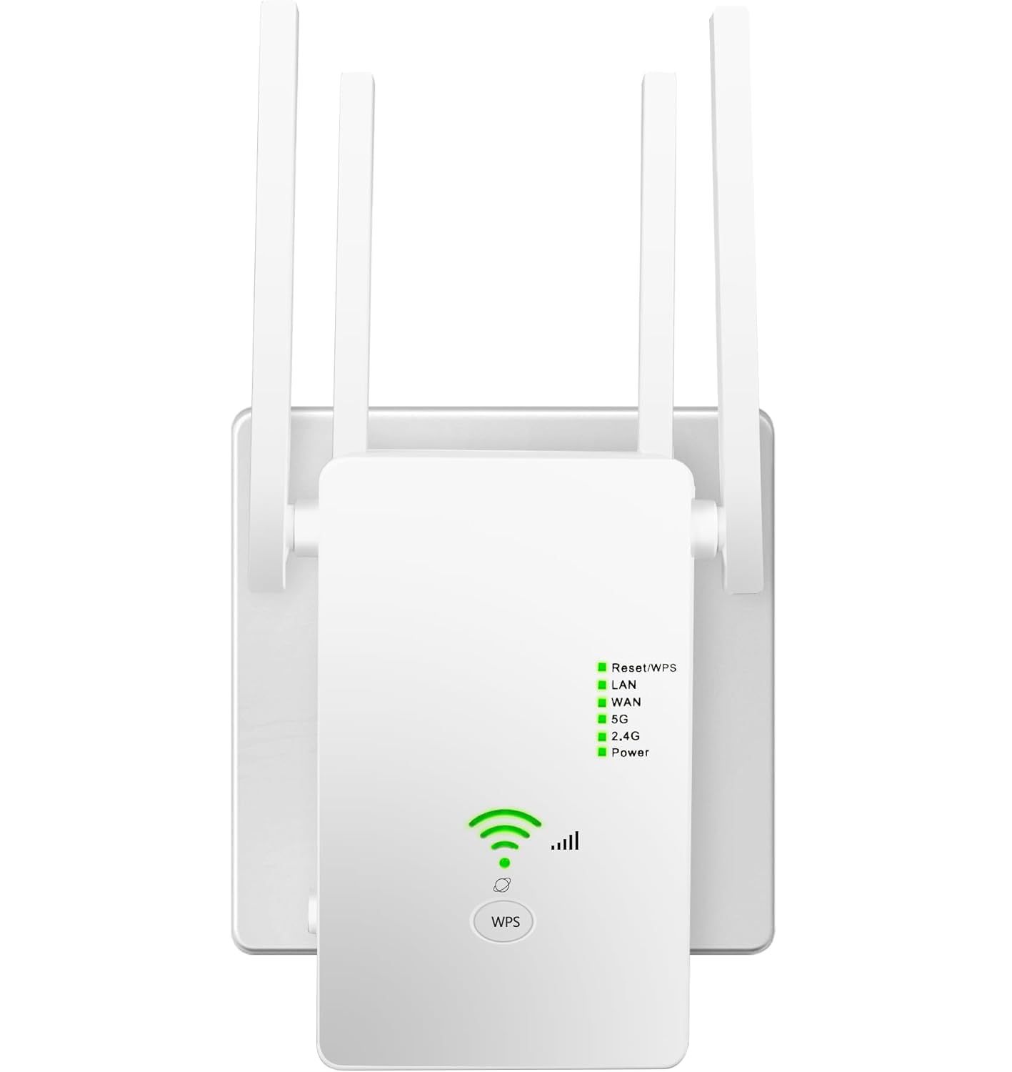 WLAN Repeater WLAN Verstärker 1200Mbit/s Dual-Band WiFi Booster mit Repeater/Router/Access Point Modus,4 Antennen,Einfache Einrichtung,WiFi Range Extender mit LAN/WAN Port Weiß1200m Angebot bei HelloDeals