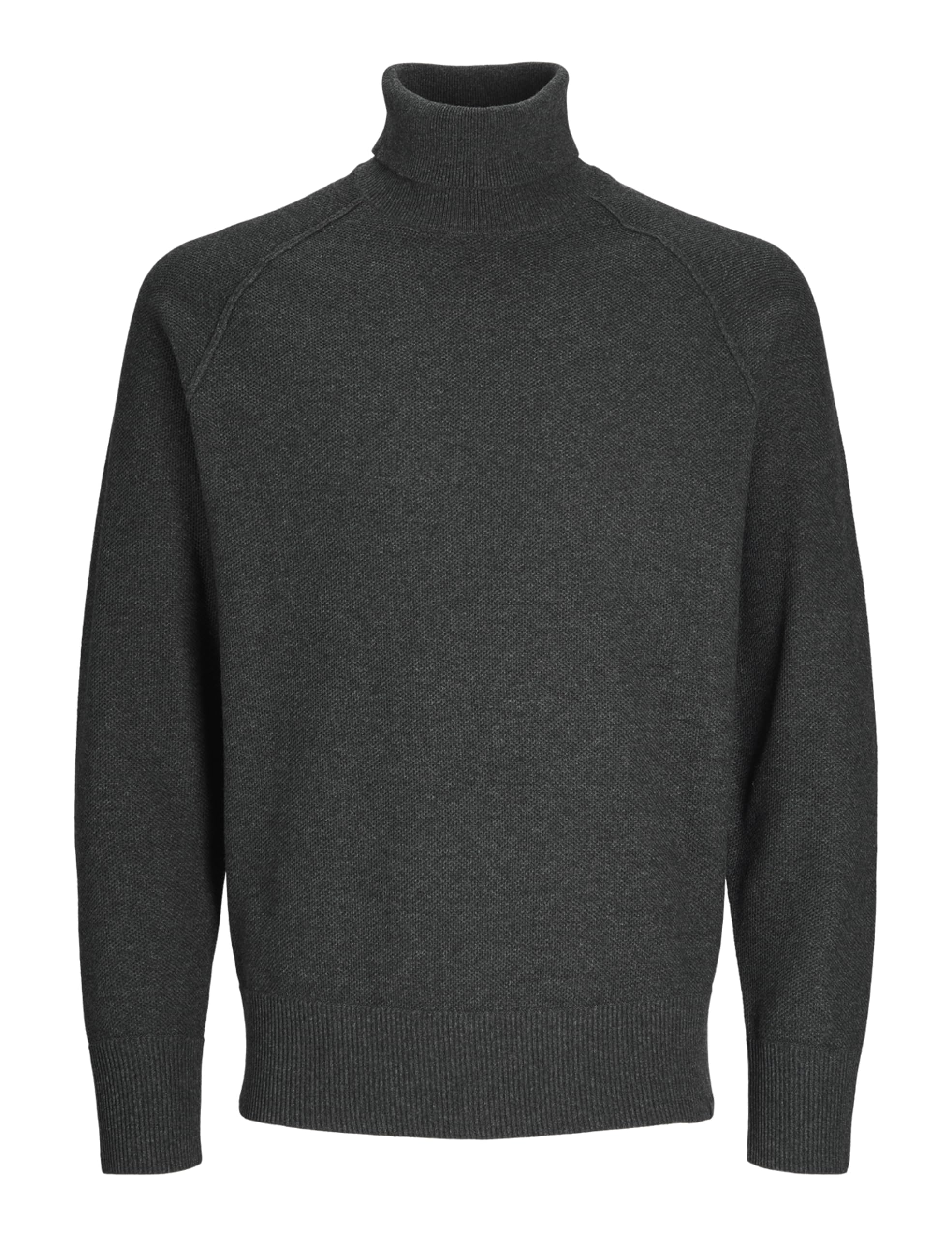 Jack & Jones Herren Jcomason Knit Roll Neck Strickpullover (1er Pack) L Dark Grey Melange/Detail:cyclo 102 Angebot bei HelloDeals