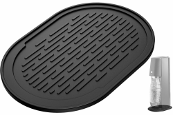 Exklusives Silikonmatte kompatibel mit SodaStream Terra und E-Terra, perfektes Abtropfmatte Silikon, rutschfest, Stabil, Tropfmatte, Zubehör für Sodastream (Für Terra/E-Terra) Angebot bei HelloDeals