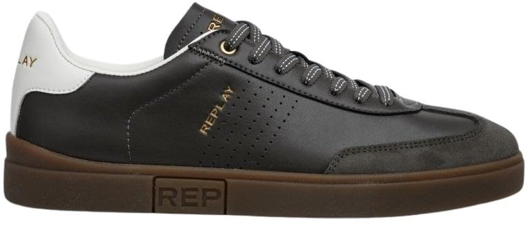 Replay Herren Polys M ScentSneaker 43 EU 019 Dk Grey Angebot bei HelloDeals