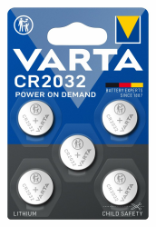 VARTA Batterien Knopfzellen CR2032, 5 Stück, Power on Demand, Lithium, 3V, kindersichere Verpackung, für Smart Home Geräte, Autoschlüssel und weitere Anwendungen CR2032 5er CR2032 5er Pack Angebot bei HelloDeals