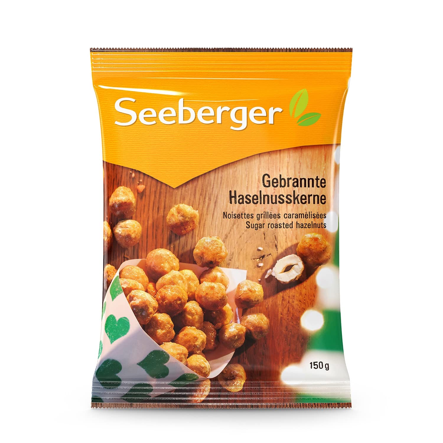 Seeberger Gebrannte Haselnusskerne 5x150g Angebot bei HelloDeals