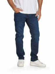 riverso Jeans Herren Stretch lang Straight Fit RIVChris Jeanshose Hose Schwarz Blau Grau 29 30 31 32 33 34 36 38 40 40W / 34L Dark Blue Denim (D233) Angebot bei HelloDeals
