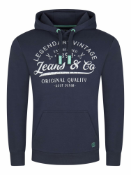 riverso Hoodie Herren Regular Fit RIVArmin Kapuzenpullover Pullover Print Beige Grün Grau Blau Navy Schwarz S M L XL XXL 3XL 4XL 5XL L Navy Angebot bei HelloDeals