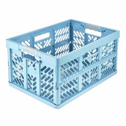 keeeper ben Stabile Profi-Klappbox mit Soft-Touch Griffen, 54 x 37 x 28 cm, 45 l, Eco Line, Blau (Eco Sky Blue) Eco Sky Blue V2 Single Angebot bei HelloDeals