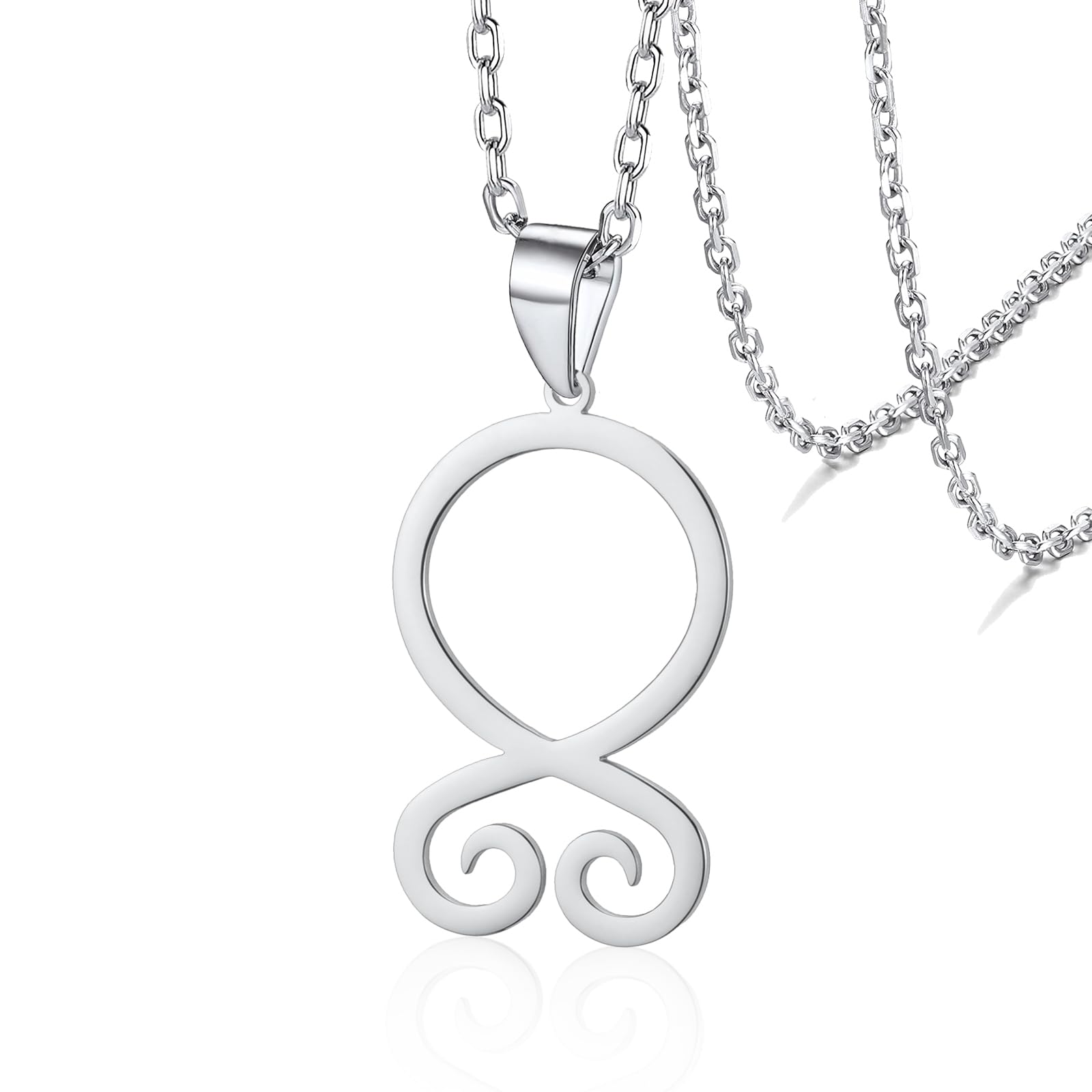 VASSAGO Nordische Wikinger Troll Kreuz Halskette Für Männer Frauen Troll kors Symbol Anhänger Edelstahl Vintage Amulett Schmuck Geschenk Troll Kreuz Halskette-S1 Angebot bei HelloDeals