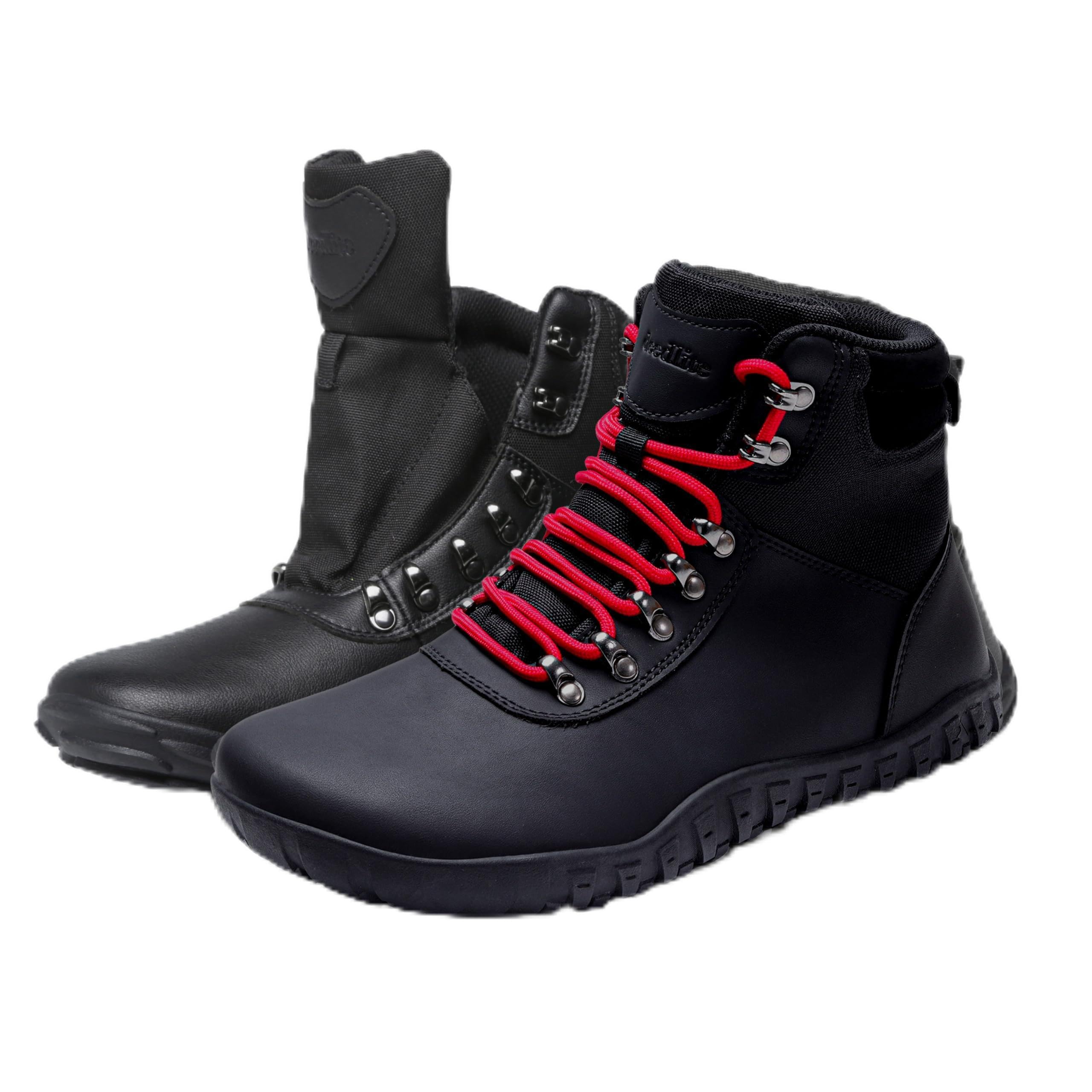 Deedlite Barfußschuhe Wasserdicht, Barfuss Schuhe Breite Füße, Barfuß Wanderschuhe Damen, Herren Barfuss Schuhe Damen Outdoor, Unisex Outdoor Traillaufschuhe Barefoot 43 EU Schwarz Angebot bei HelloDeals