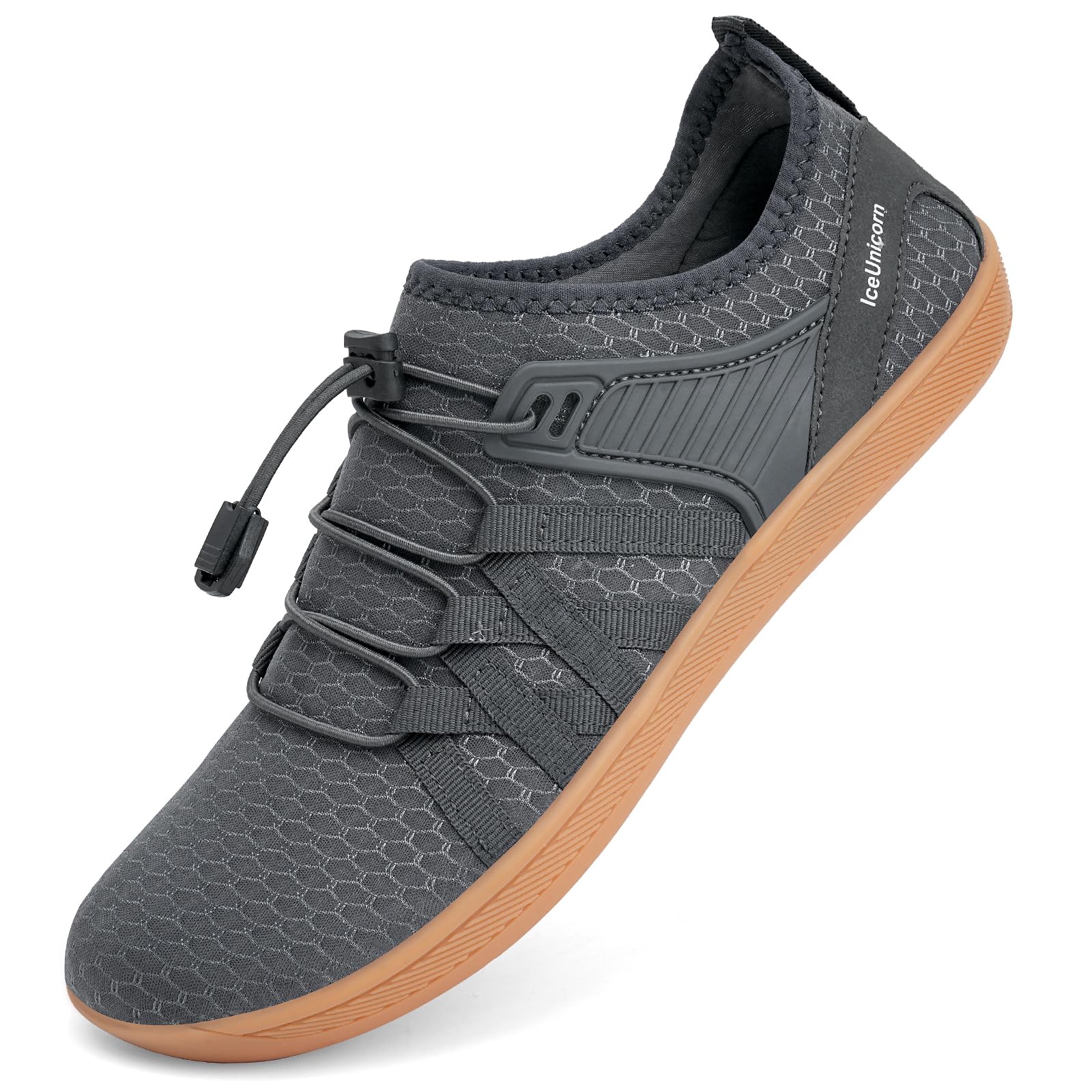 IceUnicorn Wasserschuhe Damen Badeschuhe Schwimmschuhe Strandschuhe Unisex Herren Bequem Modisch Bunt 40 EU Wellegrau Angebot bei HelloDeals