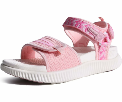 KuaiLu Sandalen Damen Trekking Bequeme Orthopädische Plantarfasziitis Sport Outdoor Wandersandalen Frauen Sommer Leicht Offen Zehen Verstellbare Klett Sandalen 38 EU Rosa Angebot bei HelloDeals