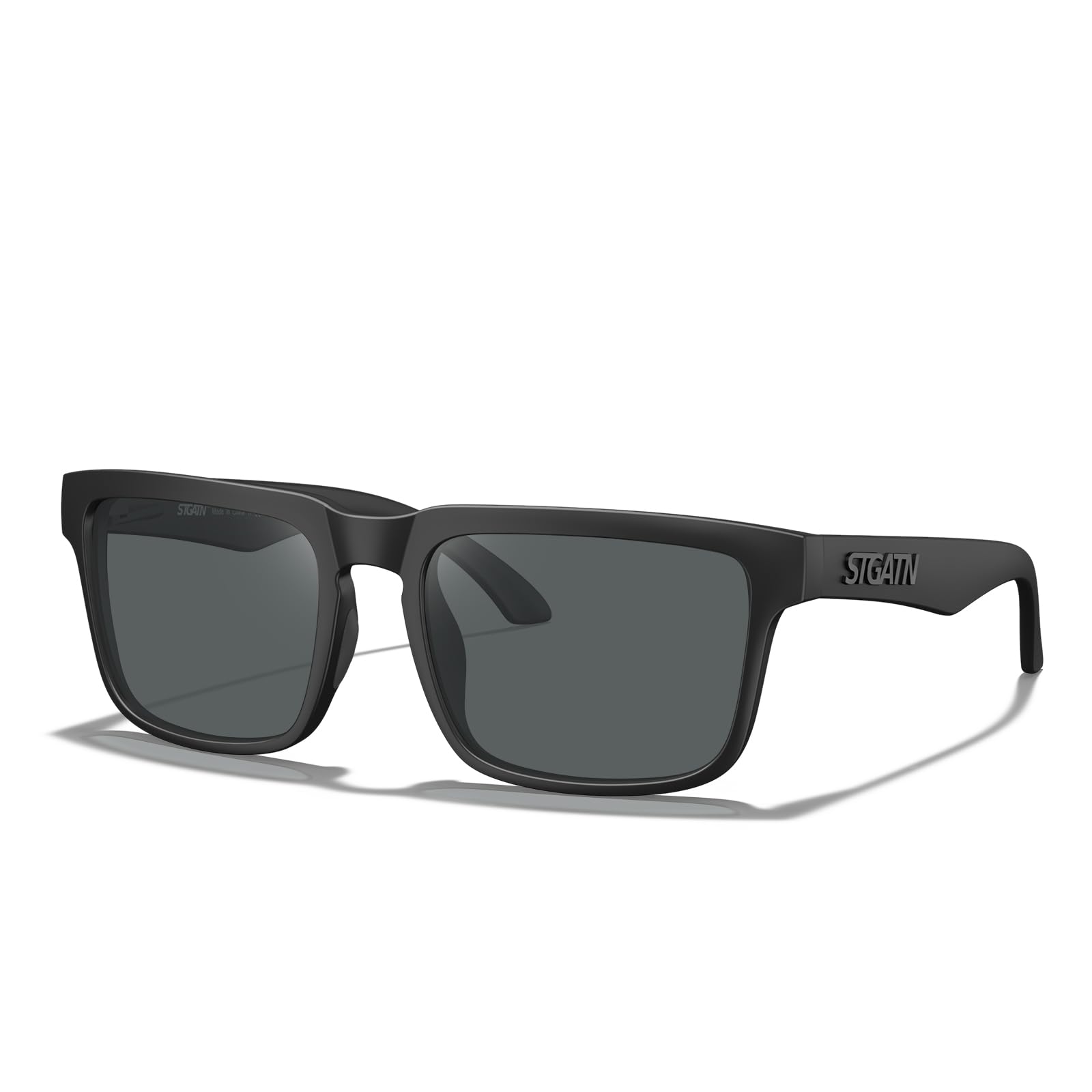 STGATN Grosse Köpfe XL Sonnenbrille Herren Polarisiert und UV Schutz, 155 MM Klassisch Übergroße Sonnenbrillen für Big Heads, TR90 ultraleichte Sportbrille für Fahren, Laufen, Angeln und Bergsteigen C4/XL/Mattschwarz; Grau Mehrfarbig Angebot bei HelloDeals