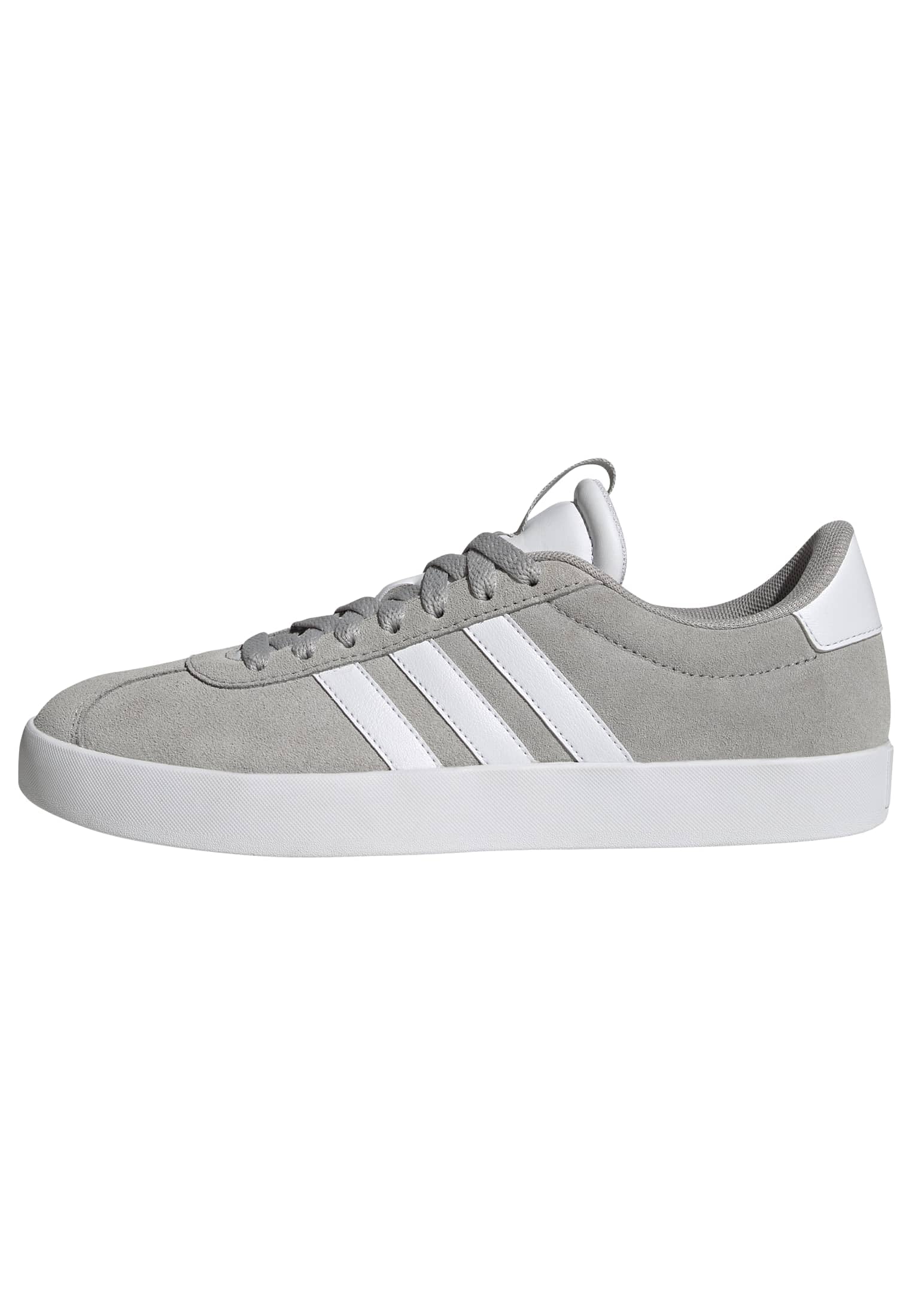 adidas Women's VL Court 3.0 Schuh 38 EU Grey Two Cloud White Silver Metallic Angebot bei HelloDeals