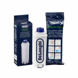 De'Longhi Original Wasserfilter DLSC002 - Zubehör für Kaffeevollautomaten mit, Pflege und Schutz der Maschine, optimiert die Kaffeequalität und schützt vor Kalk, 0.5 L, WeiÃŸ, 1 Pack, 1 Single Pack (0.5 L) Angebot bei HelloDeals