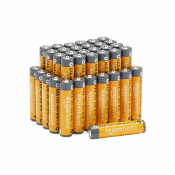 Amazon Basics AAA-Alkali-Hochleistungsbatterien, 1,5 V, 10 Jahre lagerfähig, 36 Stück 36er-Pack AAA Angebot bei HelloDeals