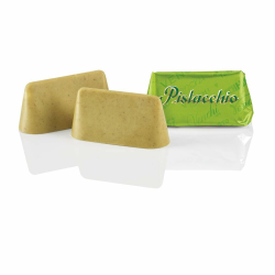 Venchi - Pistazien-Gianduiotto-Pralinen - Pistazienpaste und weiße Schokolade, 1 kg, glutenfrei, ohne Farbstoffe und ohne Konservierungsmittel Angebot bei HelloDeals