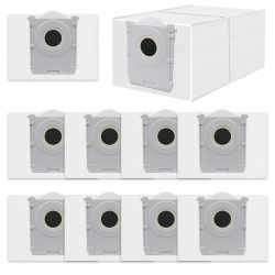 T50 Staubbeutel für Ecovacs X8/X9 PRO Omni/T50 Pro Omni/T50 Max Pro/T50 Omni/T80/T80S/T30C Saugroboter,Aktivkohle Staubbeutel Zubehör,10 Stück 3L Kapazität Staubsaugerbeutel Ersatzteile T50/X8 PRO Staubbeutel Angebot bei HelloDeals