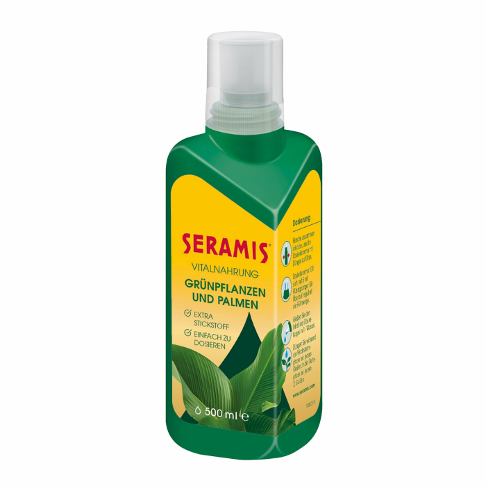 Seramis Vitalnahrung für Grünpflanzen und Palmen, 500 ml – Pflanzendünger für optimales Wachstum, Flüssigdünger mit praktischer Dosierhilfe 500 ml Single Angebot bei HelloDeals