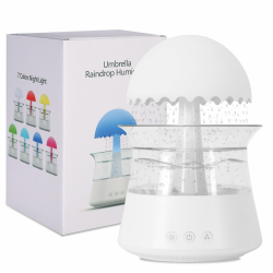 Luftbefeuchter, 450ML Luftbefeuchter Kinderzimmer, luftbefeuchter schlafzimmer,BPA-Frei, Auto Abschaltung, Leicht zu Reinigender Humidifier für Büro, Pflanze (06 Weiß) Angebot bei HelloDeals