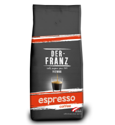 Der-Franz Espresso Kaffee, ganze Bohne, 1000 g Espresso 1 kg (1er Pack) Angebot bei HelloDeals