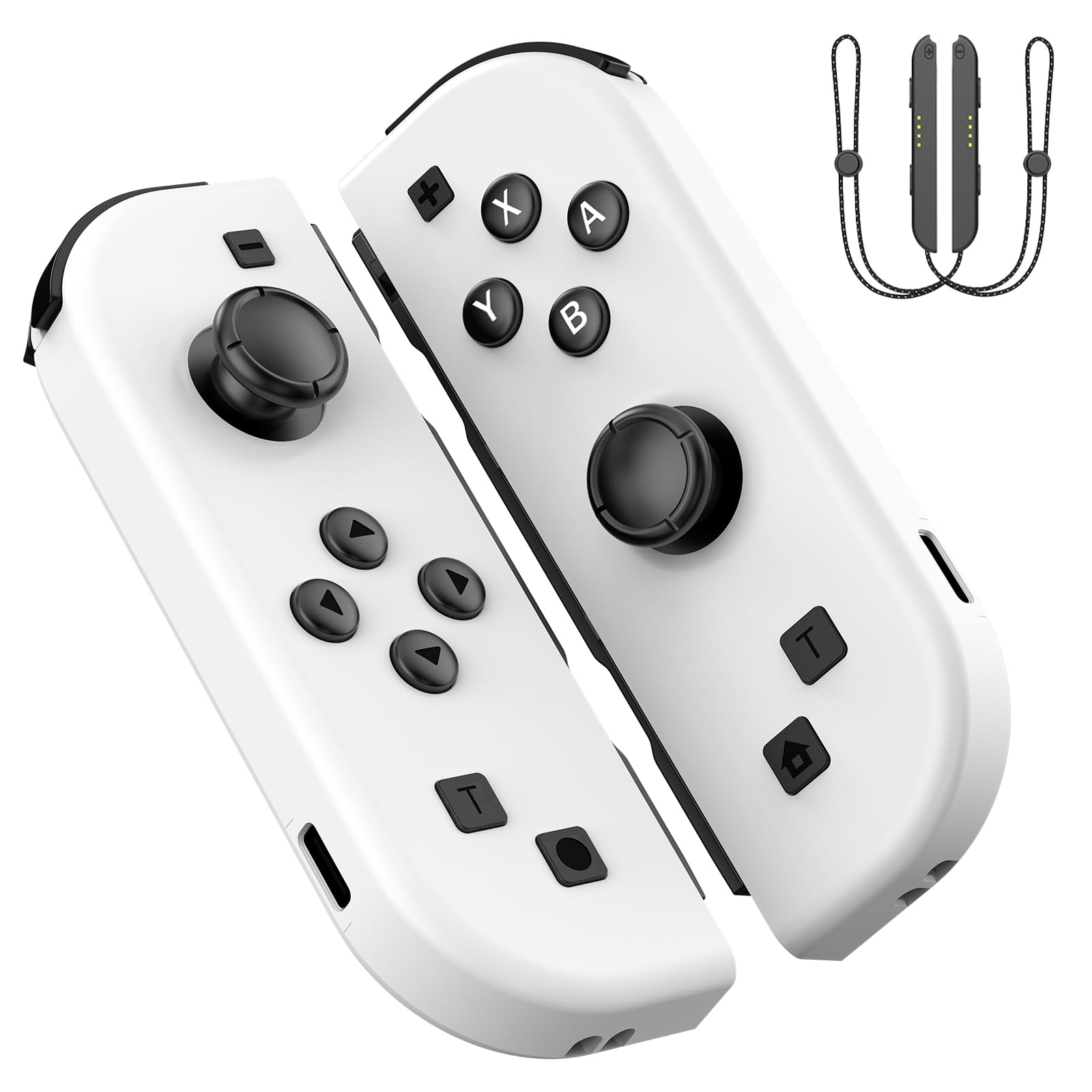 Yiigame Controller per Switch, L/R Wireless Gamepad Switch per Switch/OLED/Lite, Switch Controller con 6-Axis Gyro, Doppia Vibrazione-Weiß Angebot bei HelloDeals