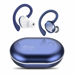 Bluetooth Kopfhörer Sport, 2026 in Ear Kopfhörer Kabellos Bluetooth 5.4 mit 4 HD Mikrofon, IPX7 Wasserdicht Headphones mit 54H Ladekoffer LED Anzeige,Tiefer Bass Ohrhörer für Arbeit und Studium Mattes Bla Angebot bei HelloDeals